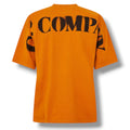 CP COMPANY BACK SHOULDER LOGO T-SHIRT ORANGE