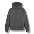 COLE BUXTON LOGO OTTH HOODIE WASHED BLACK YELLOW