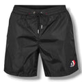 MONCLER TRIPLE LOGO SWIM SHORTS BLACK