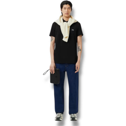 LACOSTE POLO SHIRT BLACK