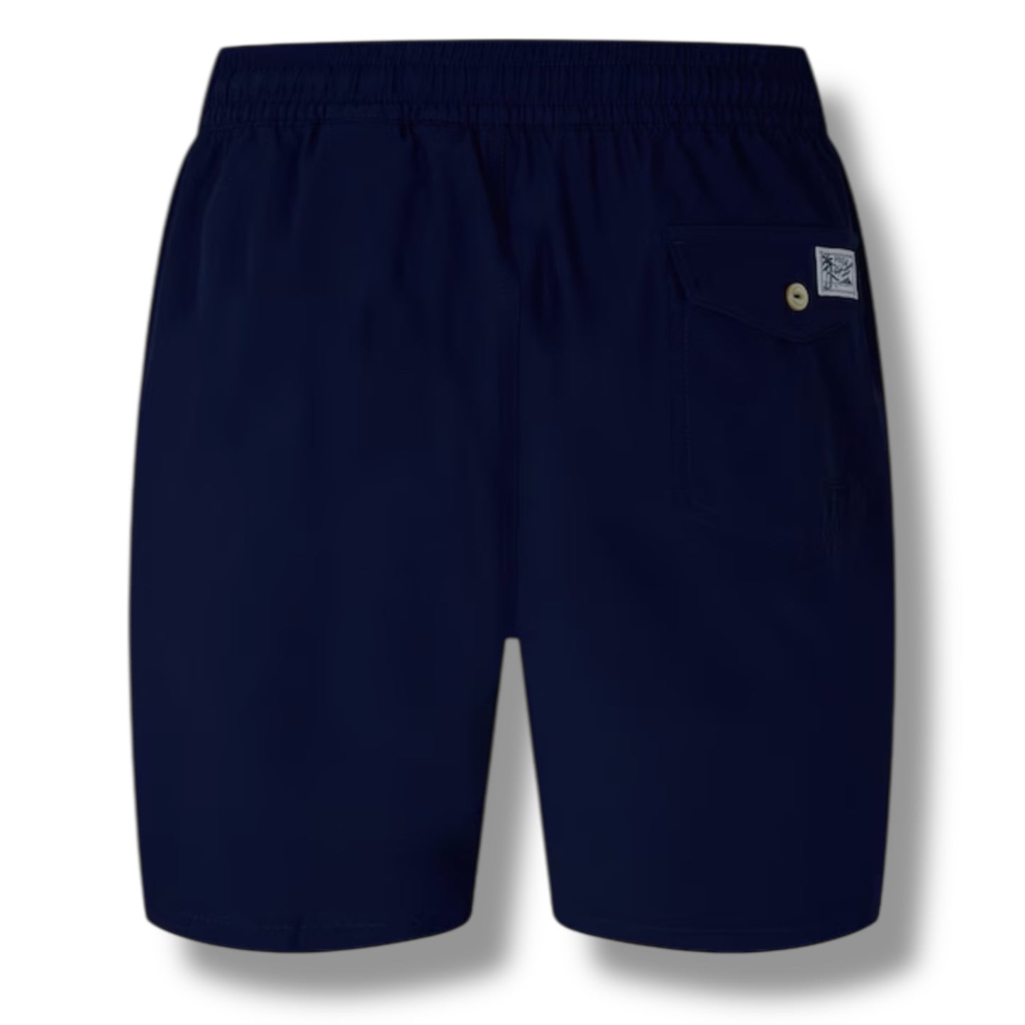 RALPH LAUREN T-SHIRT & SWIM SHORTS SET WHITE & NAVY BLUE