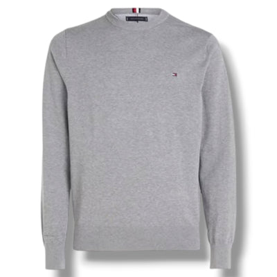 TOMMY HILFIGER THIN KNIT SWEATER GREY