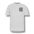 AQUASCUTUM CHECK POCKET T-SHIRT WHITE