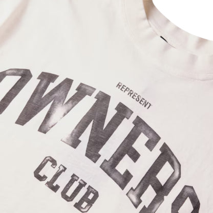 REPRESENT OWNERS CLUB BOLD T-SHIRT WHITE
