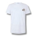 MONCLER DOUBLE LOGO T-SHIRT WHITE