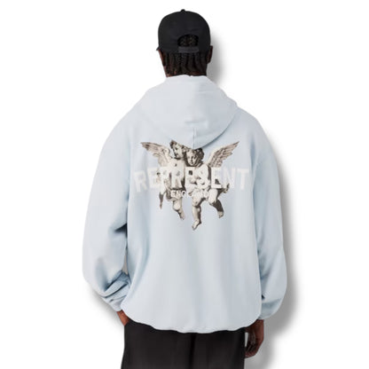 REPRESENT ANGEL R OTTH HOODIE CLOUD BLUE