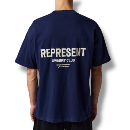 REPRESENT OWNERS CLUB T-SHIRT NAVY BLUE