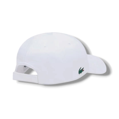 LACOSTE TECH BASEBALL CAP WHITE