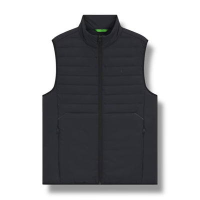 HUGO BOSS TECH PADDED URBANEX GILET NAVY BLUE