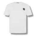 STONE ISLAND PATCH LOGO T-SHIRT WHITE