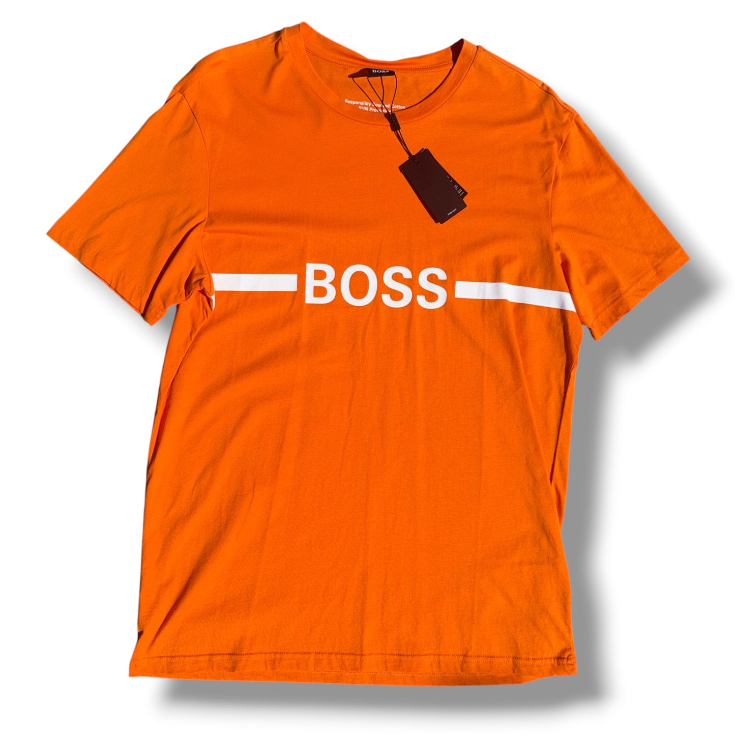 HUGO BOSS T-SHIRT ORANGE *SALE*