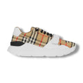 BURBERRY REGIS CHECK SNEAKERS BEIGE