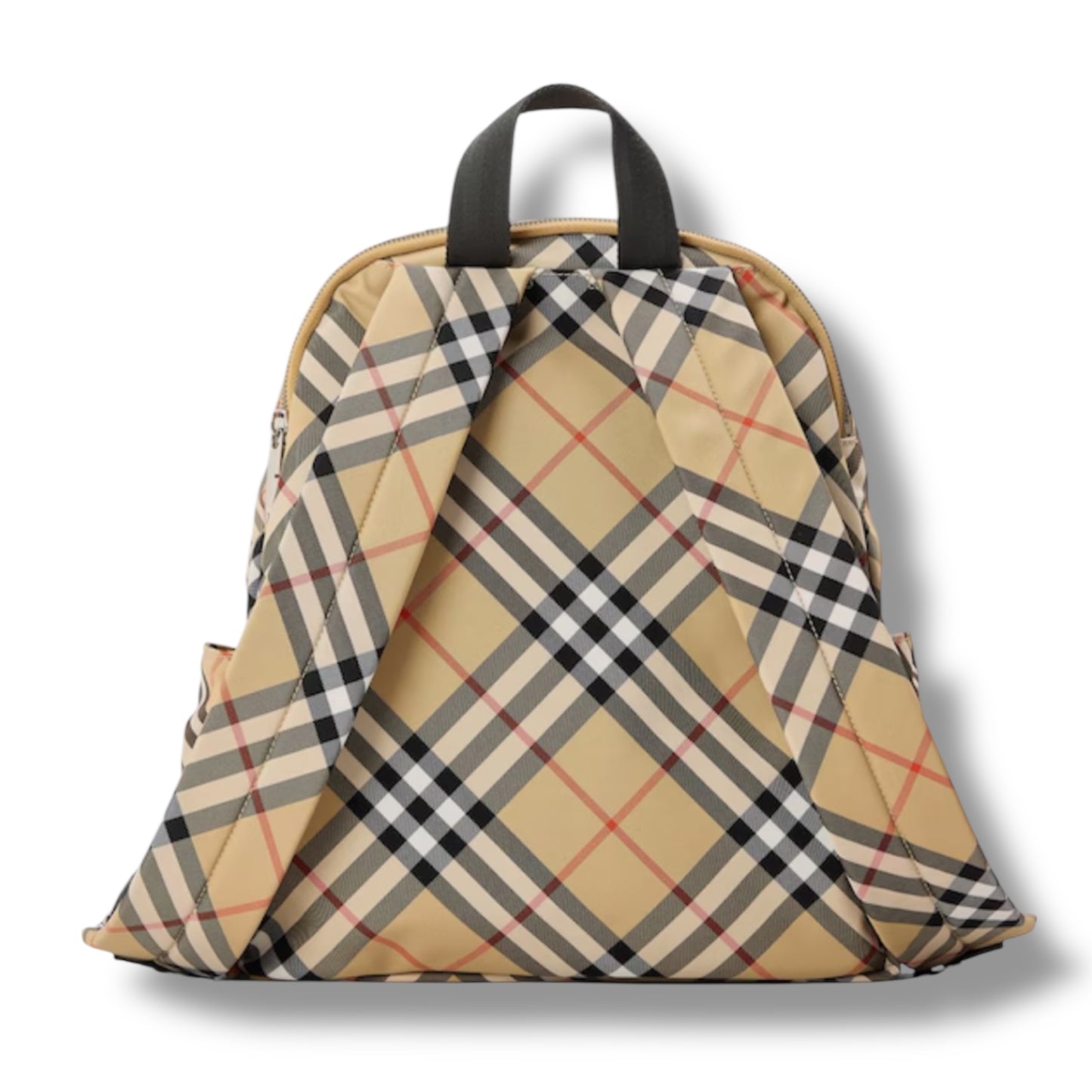 BURBERRY BURB CHECK BACKPACK BEIGE