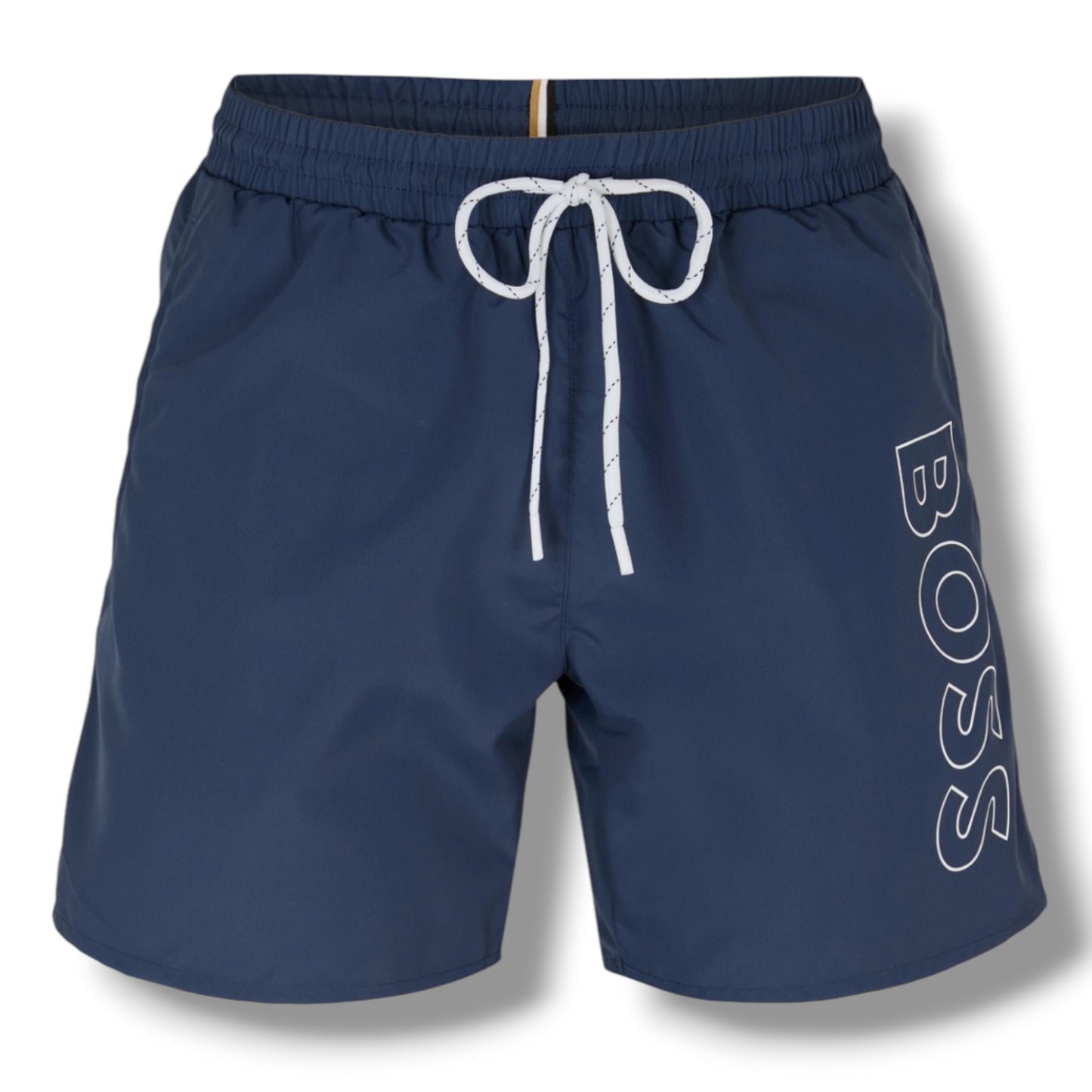 HUGO BOSS STORM T-SHIRT & SWIM SET LIME GREEN & NAVY BLUE