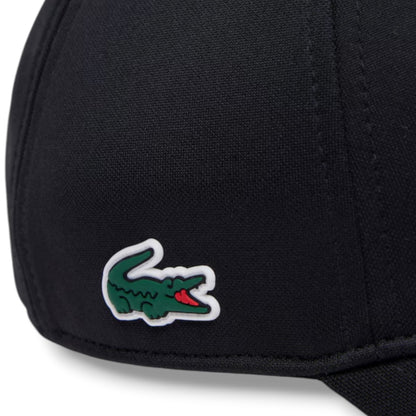 LACOSTE TECH BASEBALL CAP BLACK