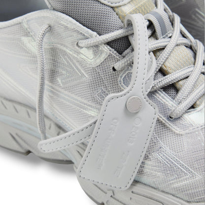 OFF WHITE BE RIGHT BACK TRAINERS GREY