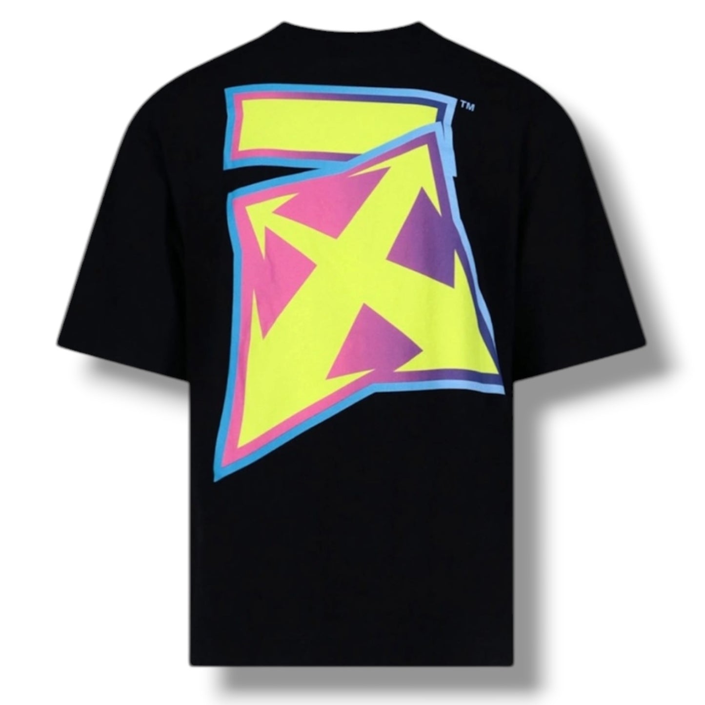 OFF WHITE THUNDER ARROWS T-SHIRT BLACK