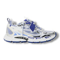 OFF WHITE BE RIGHT BACK TRAINERS BLUE & WHITE