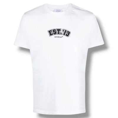OFF WHITE LOGIC MULTI LOGO T-SHIRT WHITE
