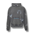 REPRESENT LEGACY OTTH HOODIE WASHED GREY