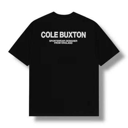 COLE BUXTON LOGO T-SHIRT BLACK