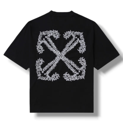 OFF WHITE TATTOO ARROWS T-SHIRT BLACK