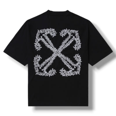 OFF WHITE TATTOO ARROWS T-SHIRT BLACK