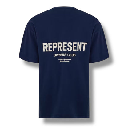 REPRESENT OWNERS CLUB T-SHIRT NAVY BLUE