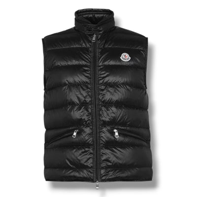 MONCLER GUI GILET BLACK