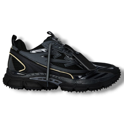 OFF WHITE BE RIGHT BACK TRAINERS BLACK