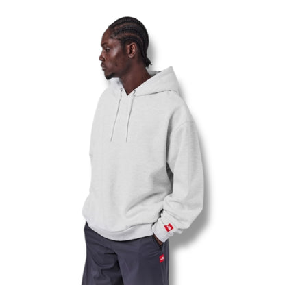 THE NORTH FACE TNF RED BOX OTTH HOODED FULL TRACKSUIT LIGHT GREY