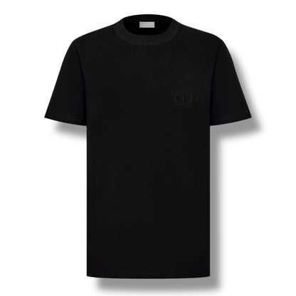 DIOR CD ICON LOGO T-SHIRT BLACK