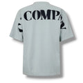 CP COMPANY BACK SHOULDER LOGO T-SHIRT LIGHT BLUE