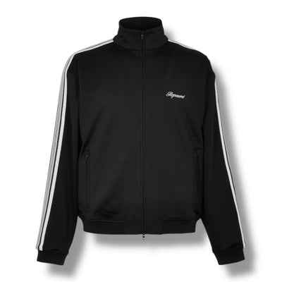 REPRESENT TAPED ZIP UP TRACK JACKET BLACK