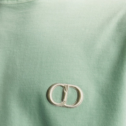 DIOR CD ICON LOGO T-SHIRT LIGHT GREEN
