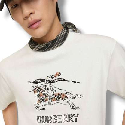 BURBERRY EKD T-SHIRT WHITE