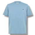 CP COMPANY SMALL LOGO T-SHIRT SILVER BLUE