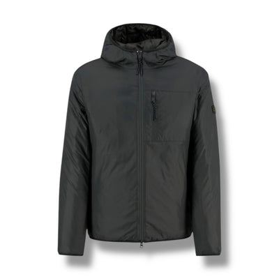BARBOUR INTERNATIONAL LUMLEY HOODED PADDED JACKET SAGE GREEN