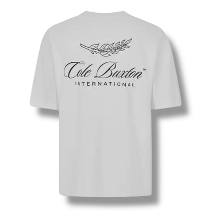 COLE BUXTON INTER LOGO T-SHIRT WHITE