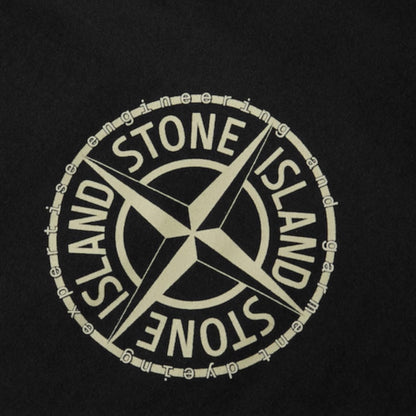 STONE ISLAND ENGINEERING LOGO T-SHIRT BLACK