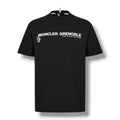 MONCLER GRENOBLE LOGO T-SHIRT BLACK
