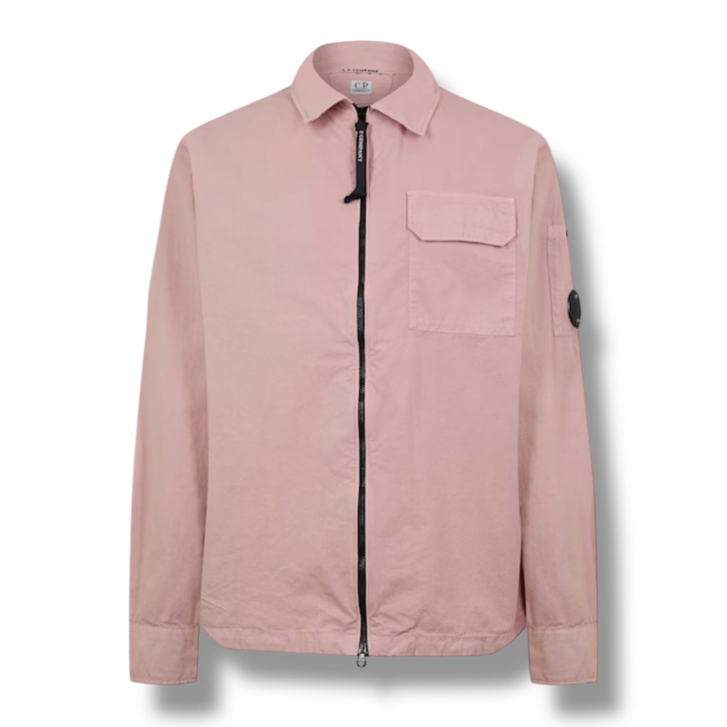 CP COMPANY LENS OVERSHIRT PINK
