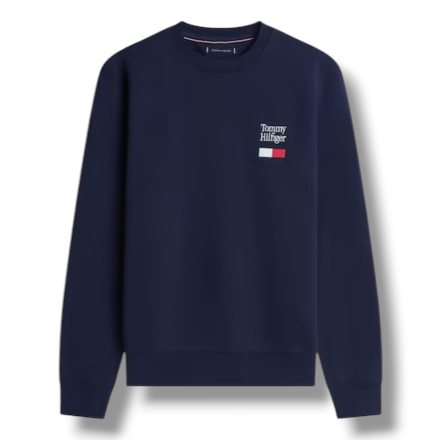 TOMMY HILFIGER CHEST FLAG SWEATSHIRT NAVY BLUE