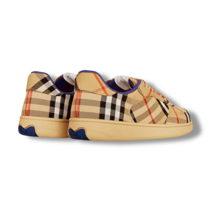 BURBERRY TERRACE SNEAKERS CHECK BEIGE
