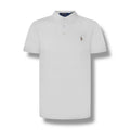 RALPH LAUREN SLIM FIT POLO SHIRT WHITE