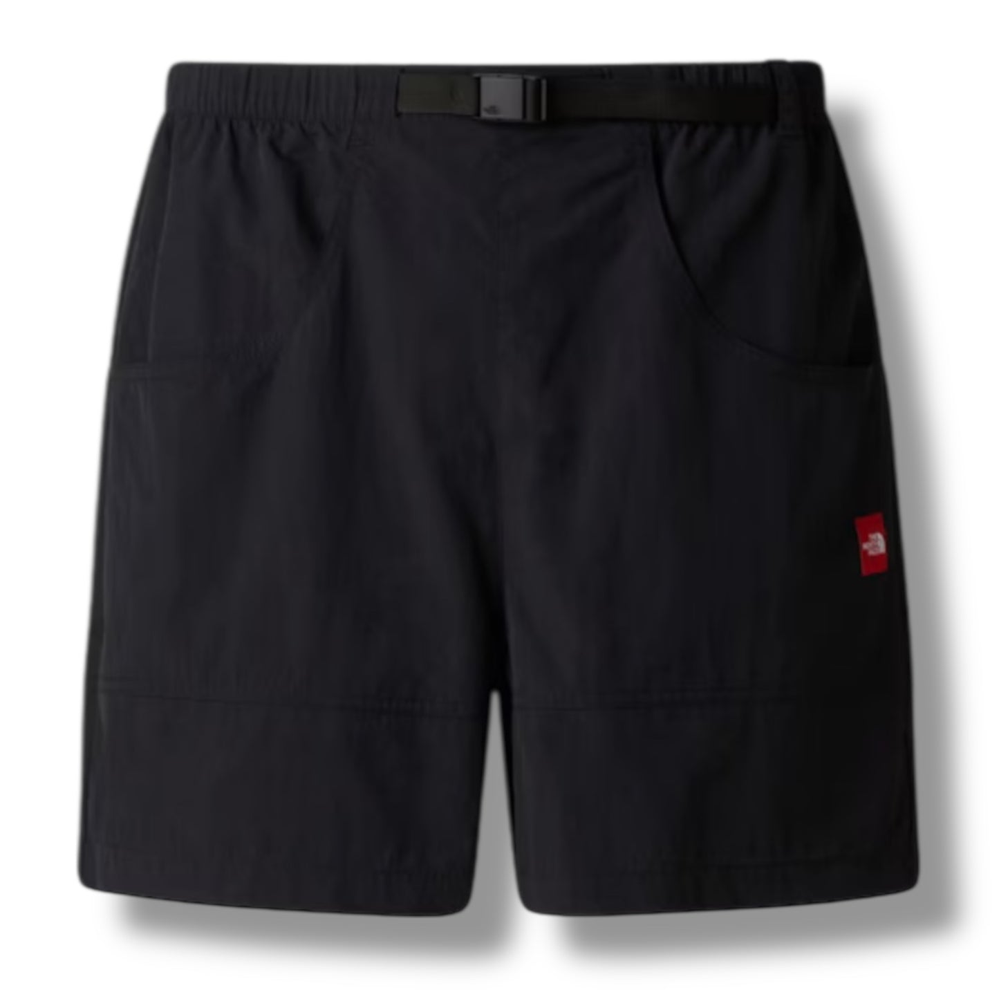 THE NORTH FACE TNF RED BOX T-SHIRT & NYLON SHORTS SET GREEN & BLACK
