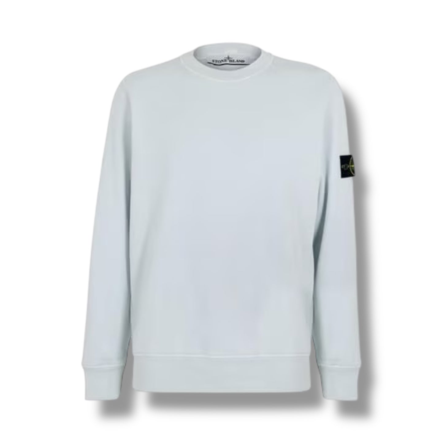 STONE ISLAND SWEATSHIRT & JERSEY SHORTS SET SKY BLUE