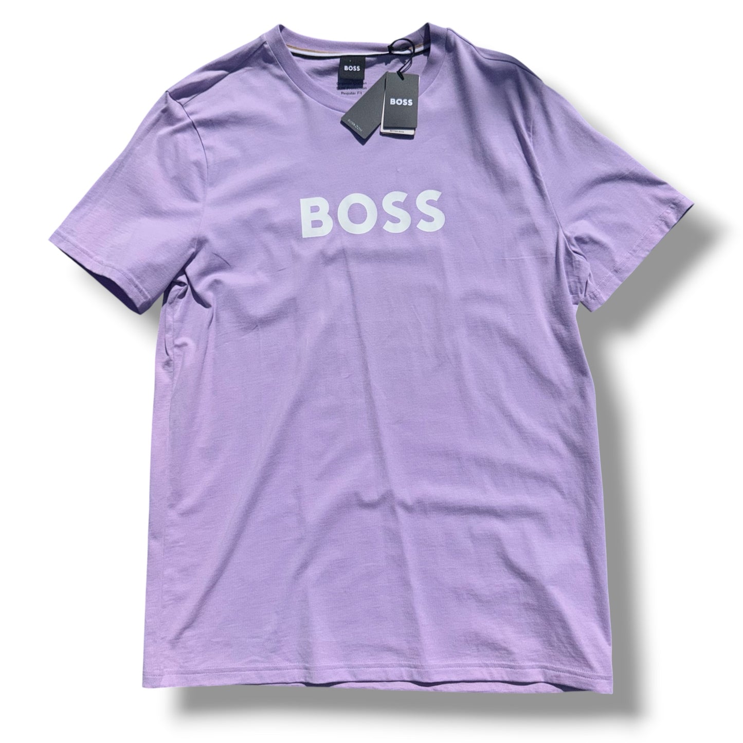 HUGO BOSS T-SHIRT PURPLE *SALE*