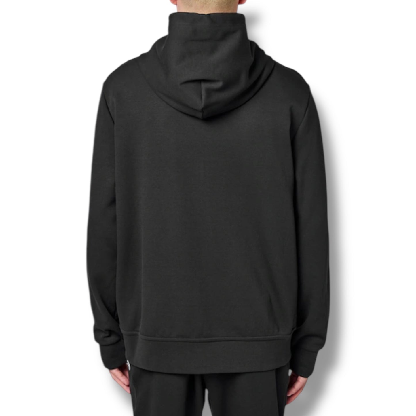 RALPH LAUREN TECH ZIP UP HOODIE BLACK