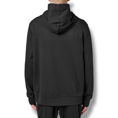RALPH LAUREN TECH ZIP UP HOODIE BLACK